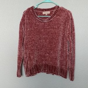 Chenille sweater